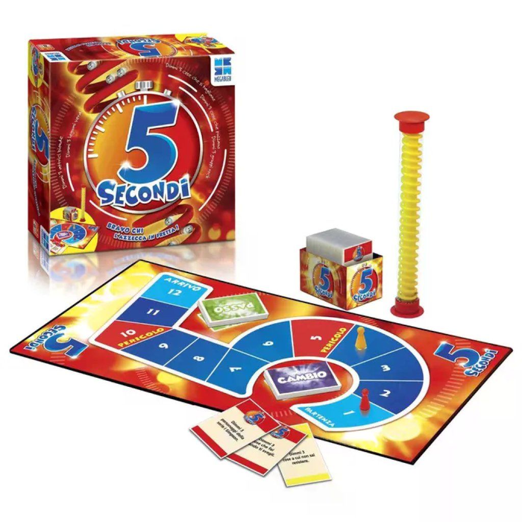 YES TOYS 5 Secondi – Gioco di società a domande e risposte YES TOYS 5 Secondi – Gioco di società a domande e risposte