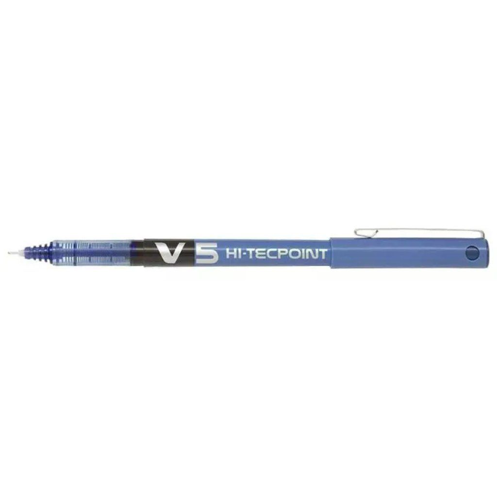 Pilot Hi-Tecpoint V5 Roller Blu – Confezione da 12 Pilot Hi-Tecpoint V5 Roller Blu – Confezione da 12
