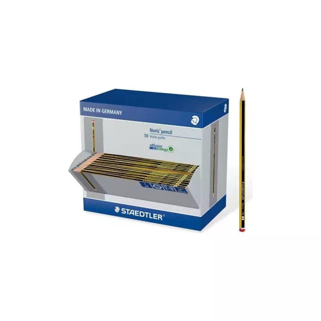 Staedtler Noris HB - Confezione da 50 Matite in Grafite