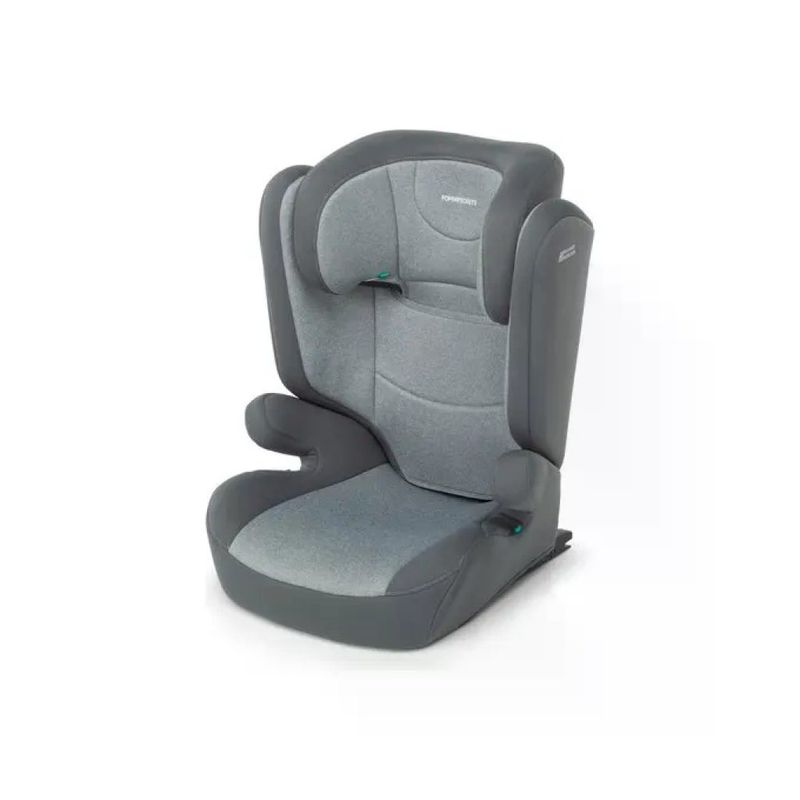 Foppapedretti 9700413802 Time I-Size Seggiolino Auto 100-150 cm 3-12 anni ECE R129 Dualfix colore Silver