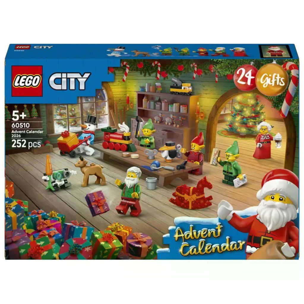 LEGO City Calendario dell’Avvento 2026, 252 Pezzi LEGO City Calendario dell’Avvento 2026, 252 Pezzi
