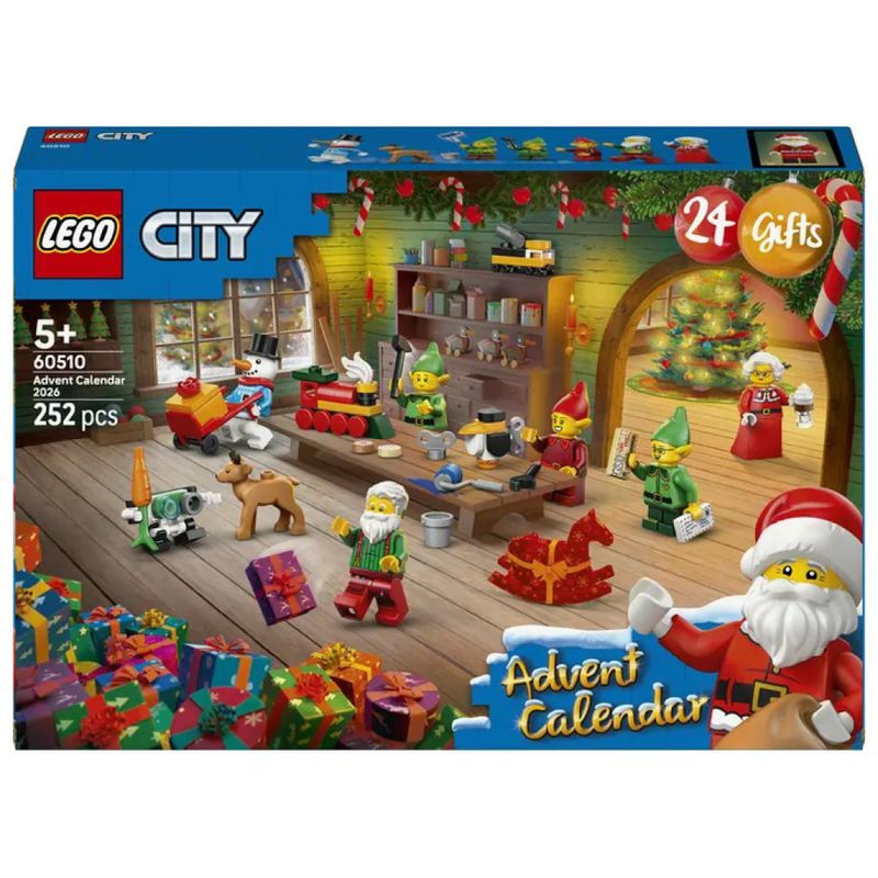LEGO City 60510 Calendario dell’Avvento 2026, 252 pezzi LEGO City 60510 Calendario dell’Avvento 2026, 252 pezzi