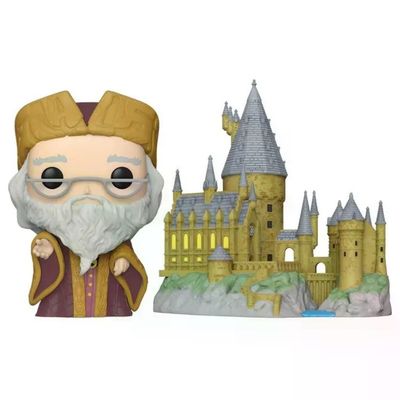 Funko Pop! Town Albus Silente con Castello di Hogwarts