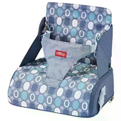 Nuby 99423 Seggiolino Booster da Viaggio Pieghevole Blu