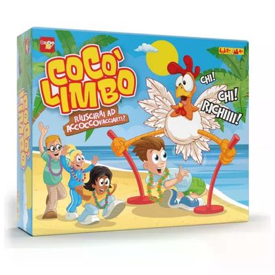 Rocco Giocattoli CKL001 Coco' Limbo Gioco per bambini dai 4 anni in su per 2 o piu' giocatori colore Multicolore