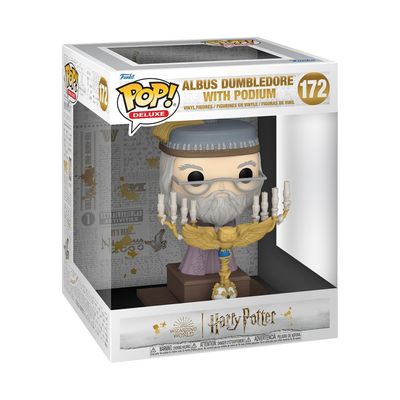 Funko Pop! Deluxe Harry Potter: Albus Silente con Podio #172