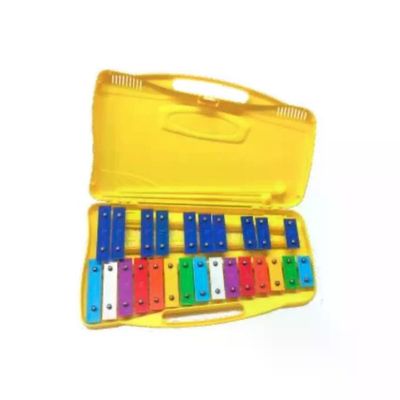 Alysee MT25-C-YL Metallofono Cromatico a 25 Note Giallo