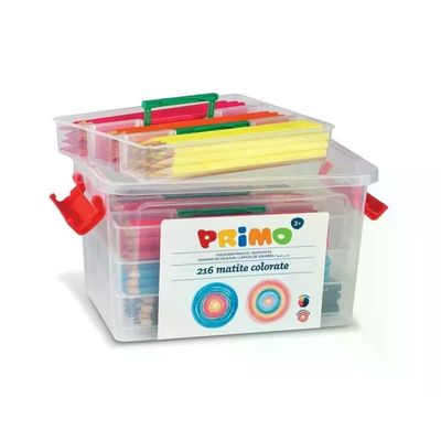 PRIMO P507MAT216 – Set di 216 Matite Colorate in Valigetta