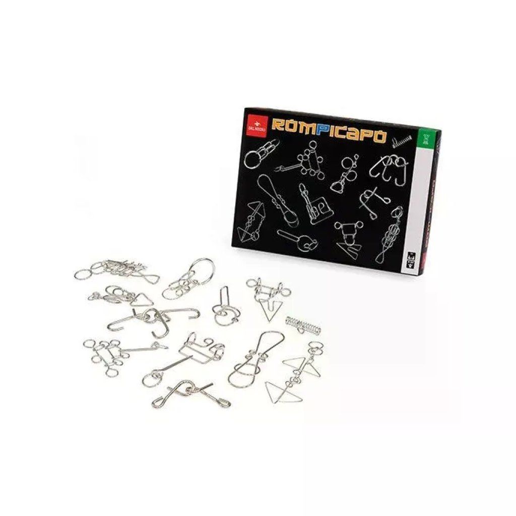 Dal Negro Set di 12 Rompicapi Metallici