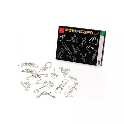 Dal Negro Set di 12 Rompicapi Metallici