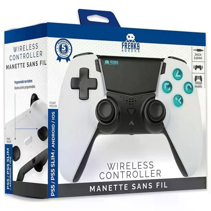FREAKS AND GEEKS Controller Wireless Bluetooth FREAKS AND GEEKS per PS5, PC e dispositivi mobili