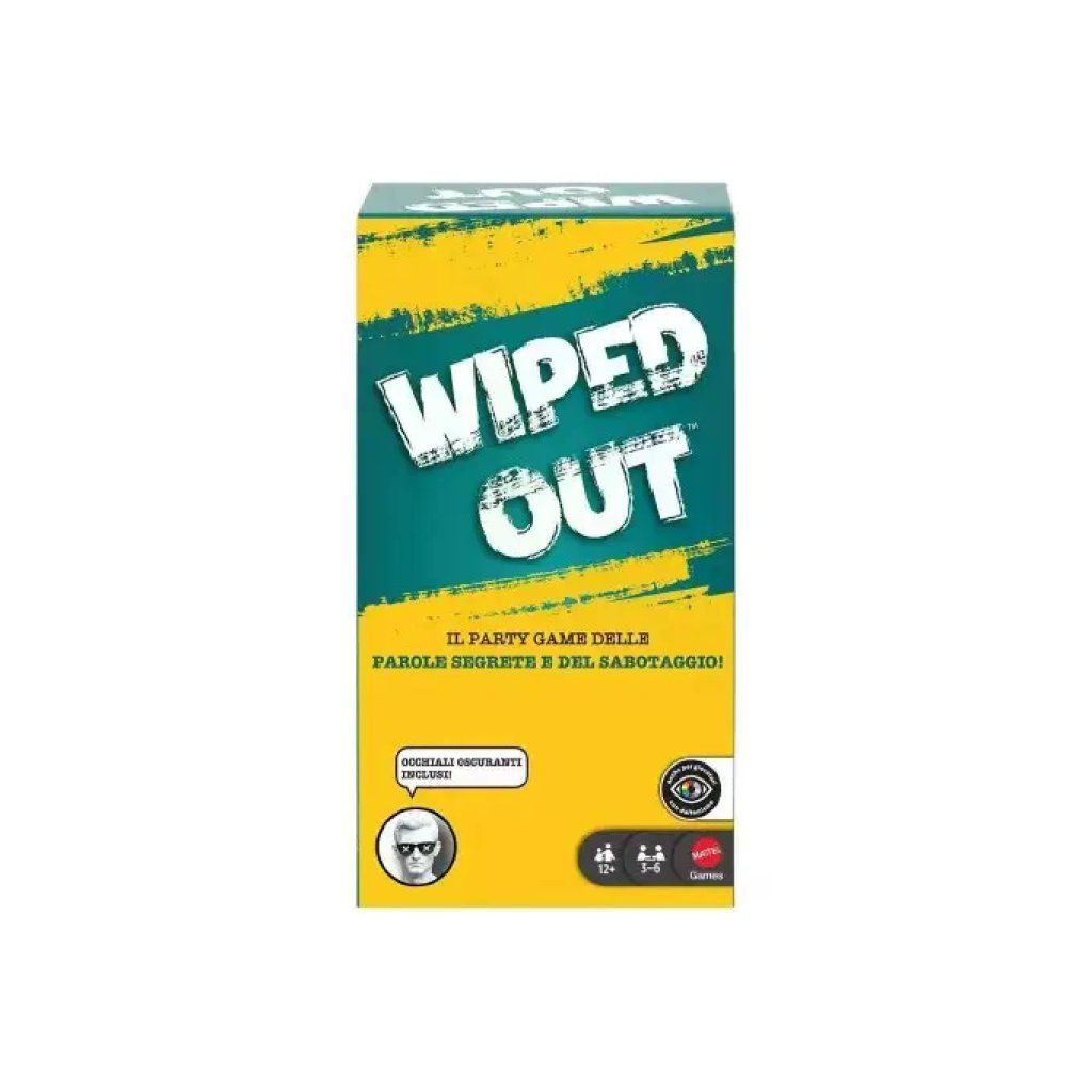 Mattel Wiped Out JMY63 – Gioco da Tavolo Party Game