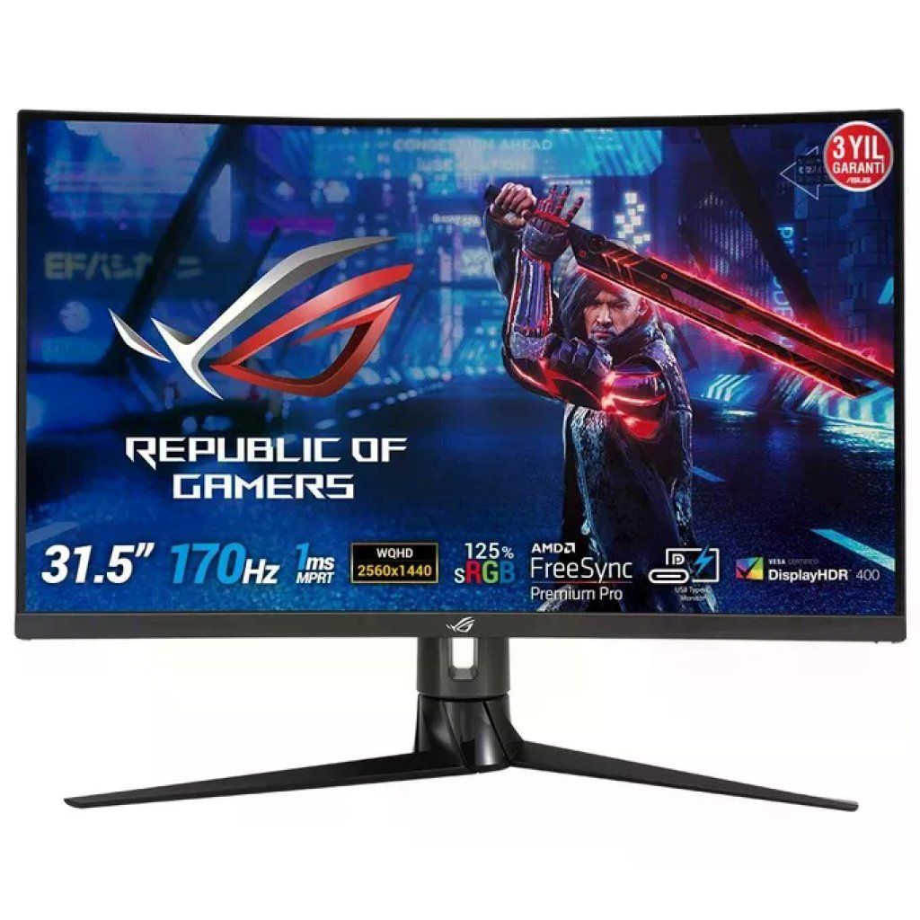 ASUS ROG Strix XG32VC Monitor Gaming Curvo 31,5 ASUS ROG Strix XG32VC Monitor Gaming Curvo 31,5" WQHD 170 Hz