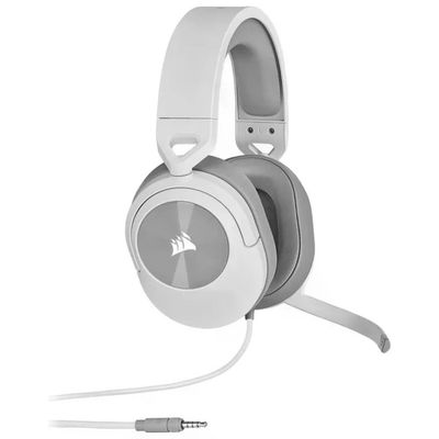 Corsair HS55 Stereo cuffie gaming cablate bianche con microfono