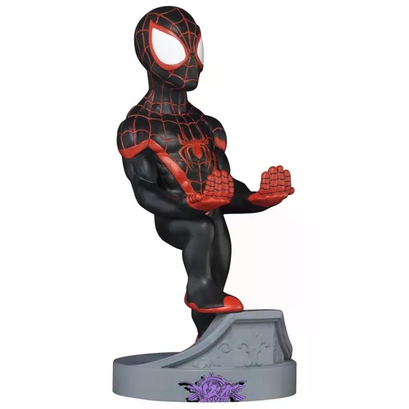 MICROIDS Exquisite Gaming Cable Guys Miles Morales – Supporto per Controller e Smartphone