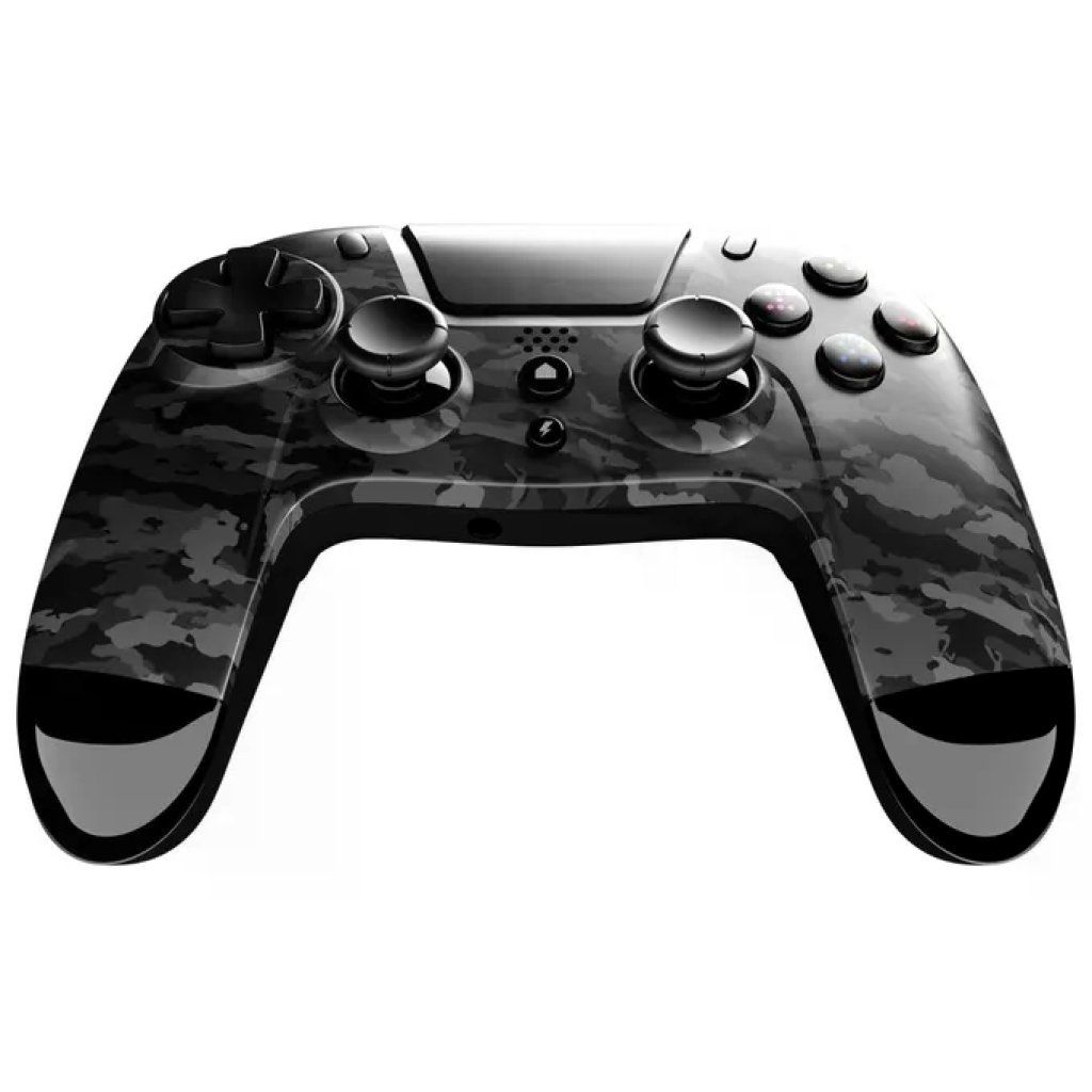 Gioteck VX-4 Gamepad Wireless per PS4 e PC – Mimetico Grigio