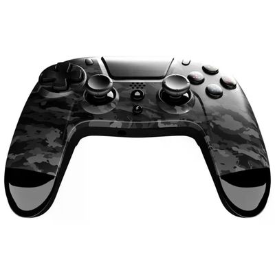 Gioteck VX-4 Gamepad Wireless per PS4 e PC – Mimetico Grigio