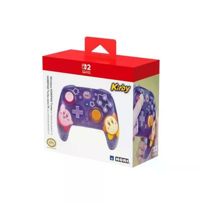 HORI Horipad Turbo Wireless Kirby Viola per Nintendo Switch 2 HORI Horipad Turbo Wireless Kirby Viola per Nintendo Switch 2