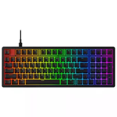 HyperX Origins 2 1800 – Tastiera Gaming Meccanica RGB, Switch Red, USB-C, 8000 Hz, Nera HyperX Origins 2 1800 – Tastiera Gaming Meccanica RGB, Switch Red, USB-C, 8000 Hz, Nera