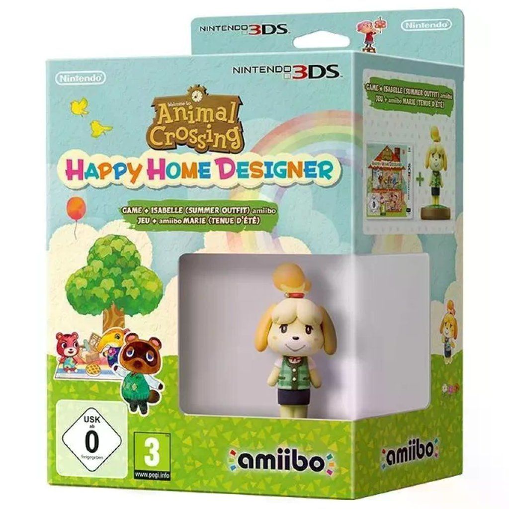 NINTENDO Animal Crossing: Happy Home Designer per Nintendo 3DS con amiibo Fuffi NINTENDO Animal Crossing: Happy Home Designer per Nintendo 3DS con amiibo Fuffi