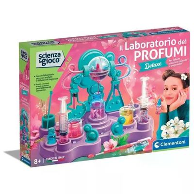 Clementoni Scienza e Gioco – Laboratorio dei Profumi Deluxe, kit creativo per bambini dagli 8 anni