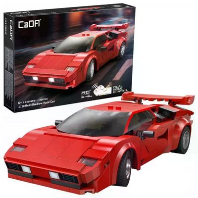 CADA Red Shadow Auto da Corsa RC 1:20, 328 Pezzi