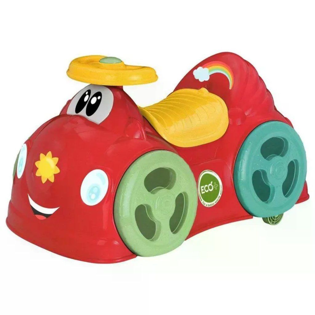 Chicco All Around Eco+ Cavalcabile Rosso per Bambini 1-3 Anni Chicco All Around Eco+ Cavalcabile Rosso per Bambini 1-3 Anni