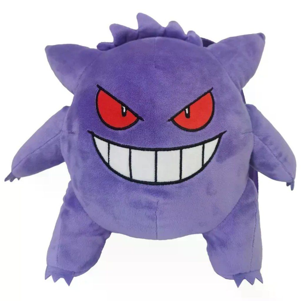 YEPPON Zaino Peluche Pokémon Gengar Viola 35 cm YEPPON Zaino Peluche Pokémon Gengar Viola 35 cm