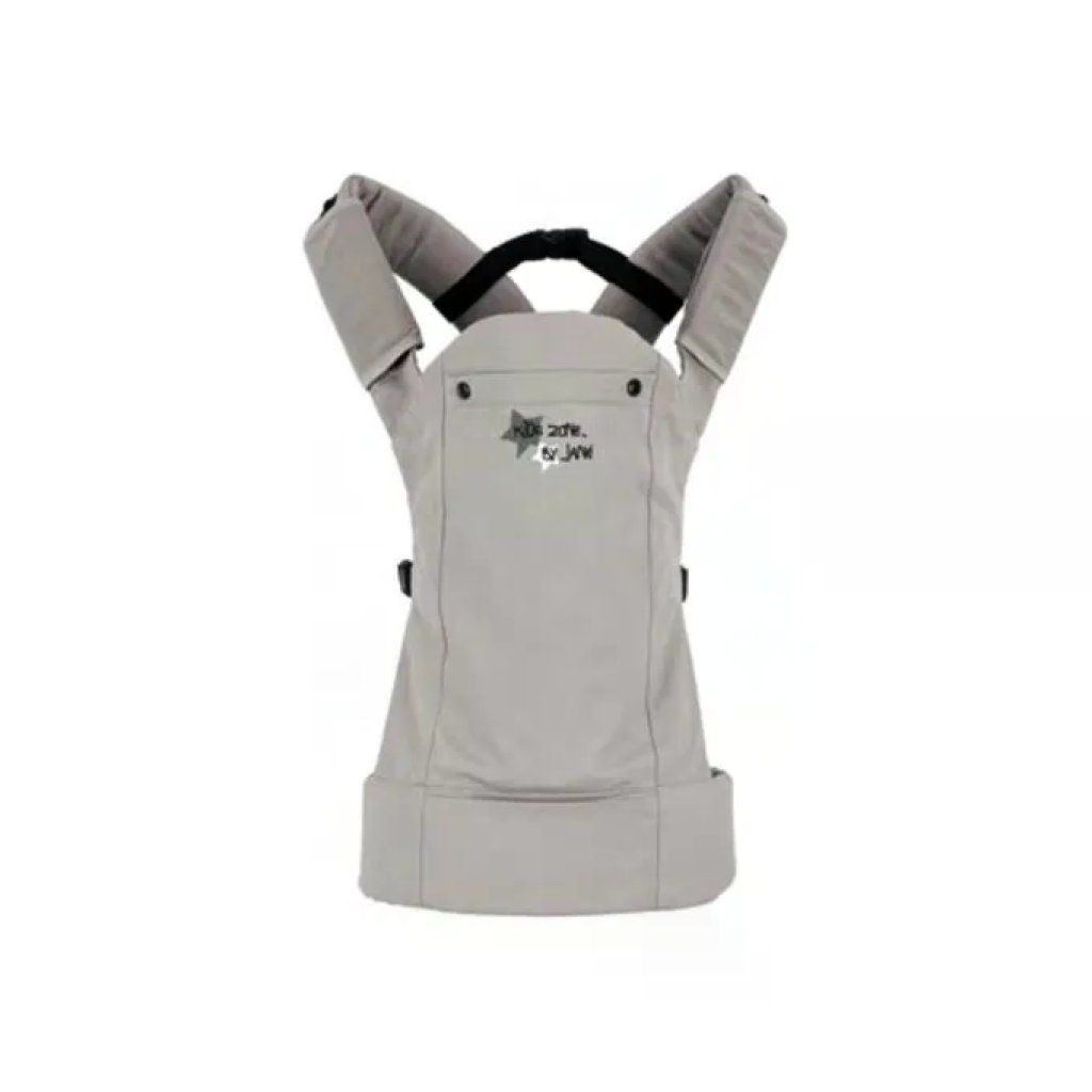 JANÈ JANÉ Like Zaino Portabebè 3 Posizioni 0–18 kg con Cappuccio e Borsa – Stone