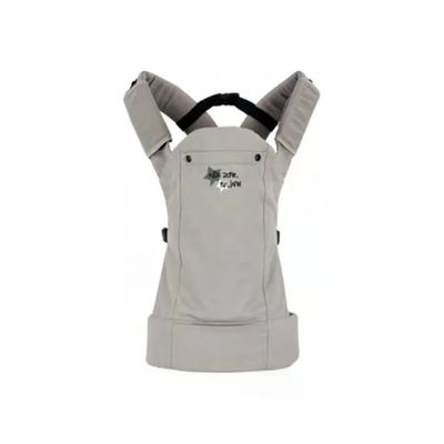 JANÈ JANÉ Like Zaino Portabebè 3 Posizioni 0–18 kg con Cappuccio e Borsa – Stone