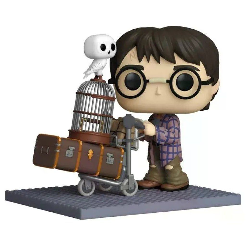 Funko Pop! Deluxe Harry Potter con carrello ed Edvige