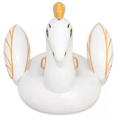 Bestway 41118 Galleggiante Gonfiabile Pegaso Bianco e Oro