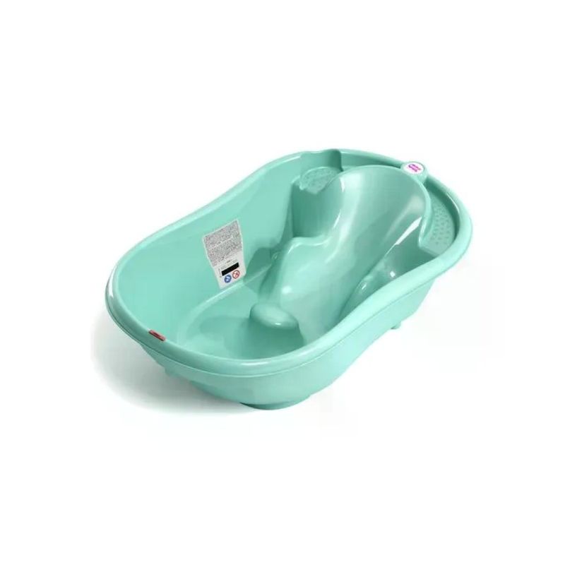 OKBABY Onda Vasca da Bagno per Neonati, Turchese