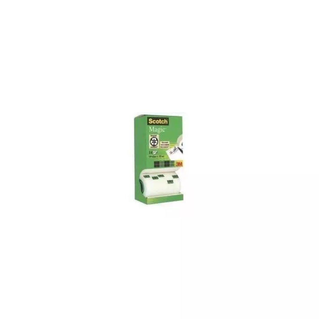 Scotch Magic 810 – Nastro adesivo opaco, 19 mm x 33 m, confezione da 14