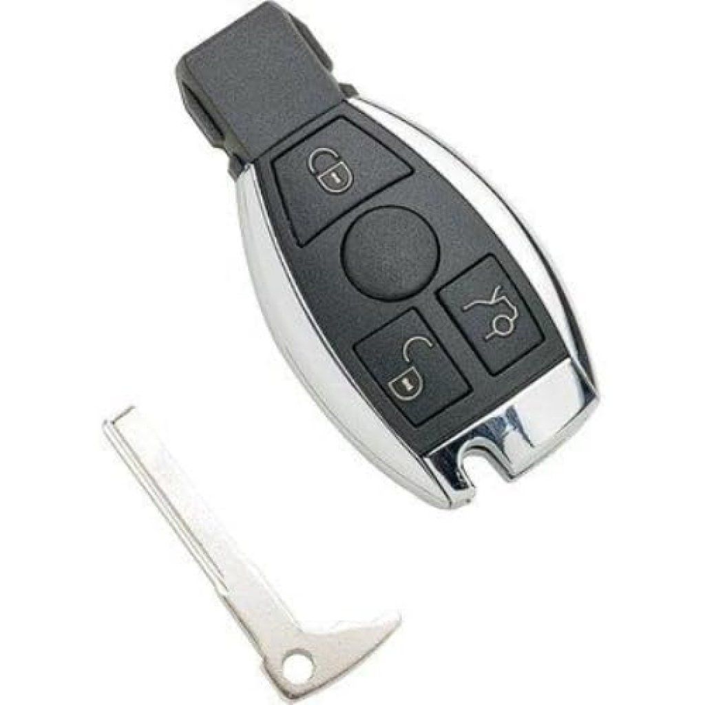 Silca HU106S23 Chiave Auto Radiocomando 3 Pulsanti per Mercedes