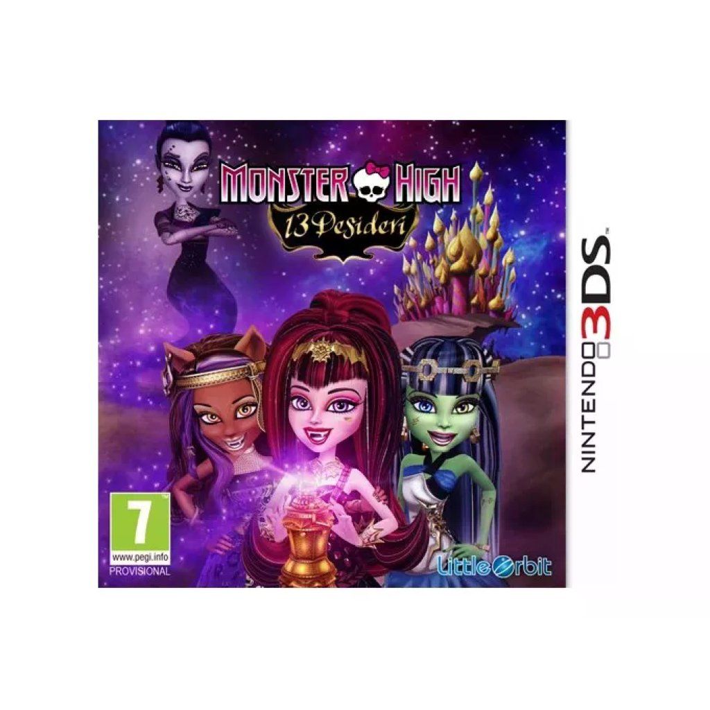 NAMCO Monster High: 13 Desideri - Gioco per Nintendo 3DS e 2DS NAMCO Monster High: 13 Desideri - Gioco per Nintendo 3DS e 2DS