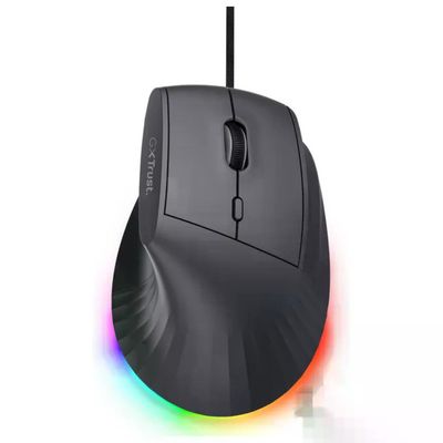 Trust GXT 145 Rexxa Mouse Gaming Verticale Ergonomico 12800 DPI RGB Nero Trust GXT 145 Rexxa Mouse Gaming Verticale Ergonomico 12800 DPI RGB Nero