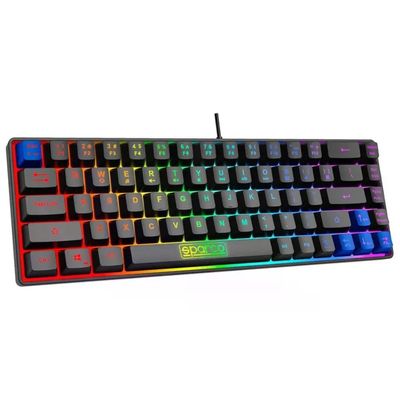 Celly Ghost SPKEYBWIRED Tastiera Gaming RGB 65% 68 Tasti