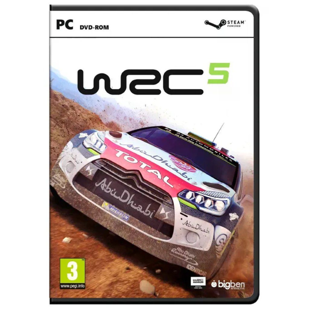 UBISOFT WRC 5 – Videogioco Rally per PC, DVD-ROM, PEGI 3 UBISOFT WRC 5 – Videogioco Rally per PC, DVD-ROM, PEGI 3