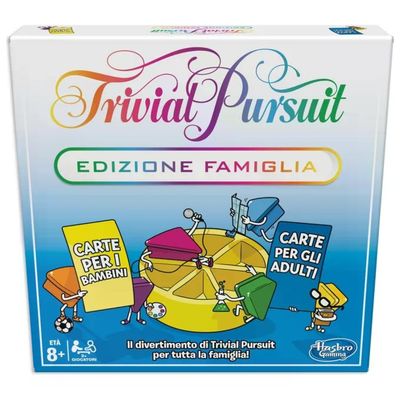 HASBRO Trivial Pursuit Edizione Famiglia – Gioco Quiz Hasbro