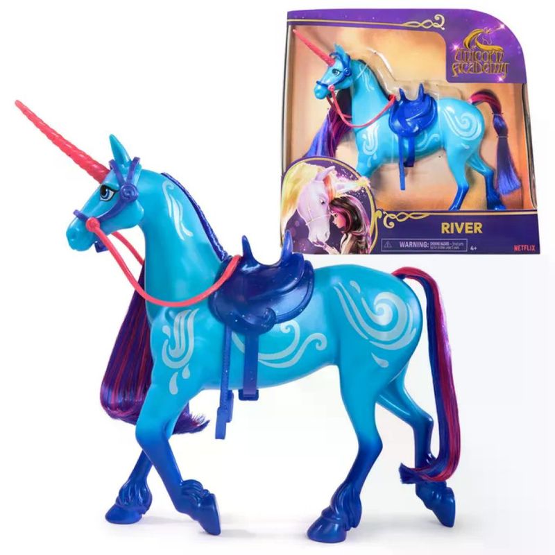 Unicorn Academy River – Unicorno giocattolo 28 cm