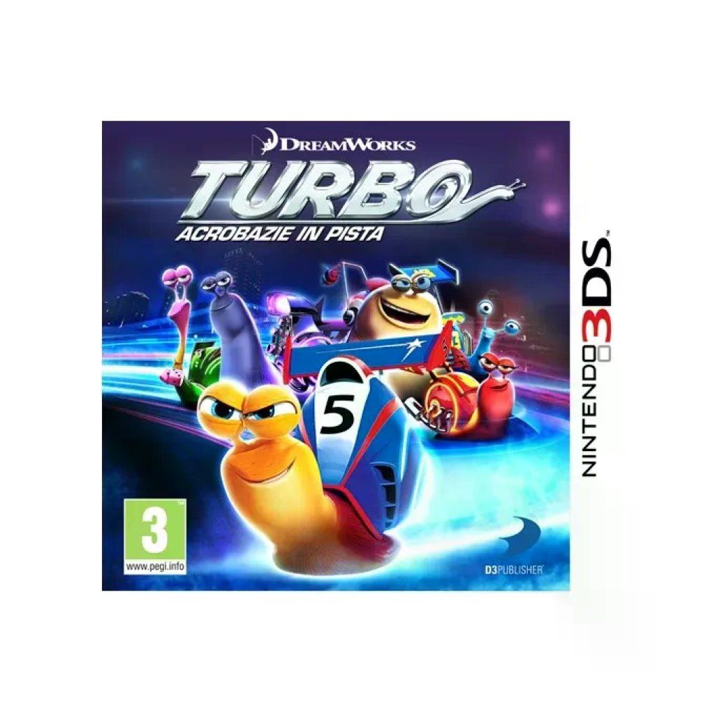 BANDAI Turbo: Acrobazie in Pista per Nintendo 3DS e 2DS BANDAI Turbo: Acrobazie in Pista per Nintendo 3DS e 2DS