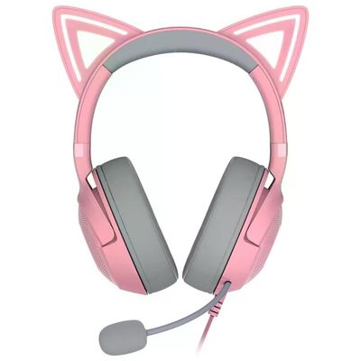 Razer Kraken Kitty V2 Cuffie Gaming Rosa con RGB Razer Kraken Kitty V2 Cuffie Gaming Rosa con RGB