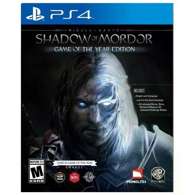 WARNER BROS La Terra di Mezzo: L’Ombra di Mordor – Game of the Year Edition per PS4 WARNER BROS La Terra di Mezzo: L’Ombra di Mordor – Game of the Year Edition per PS4