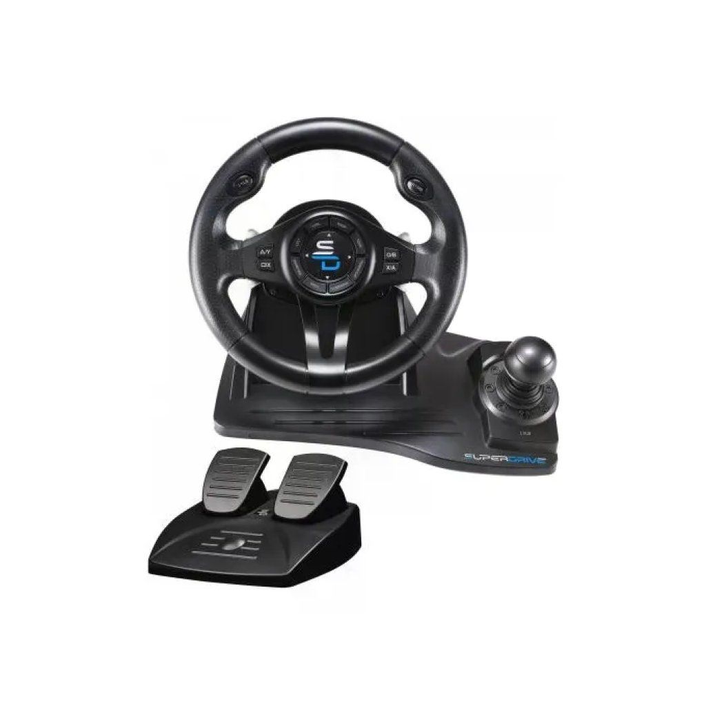 Subsonic SA5596-NG Volante Gaming con Pedali e Cambio, USB, Nero Subsonic SA5596-NG Volante Gaming con Pedali e Cambio, USB, Nero