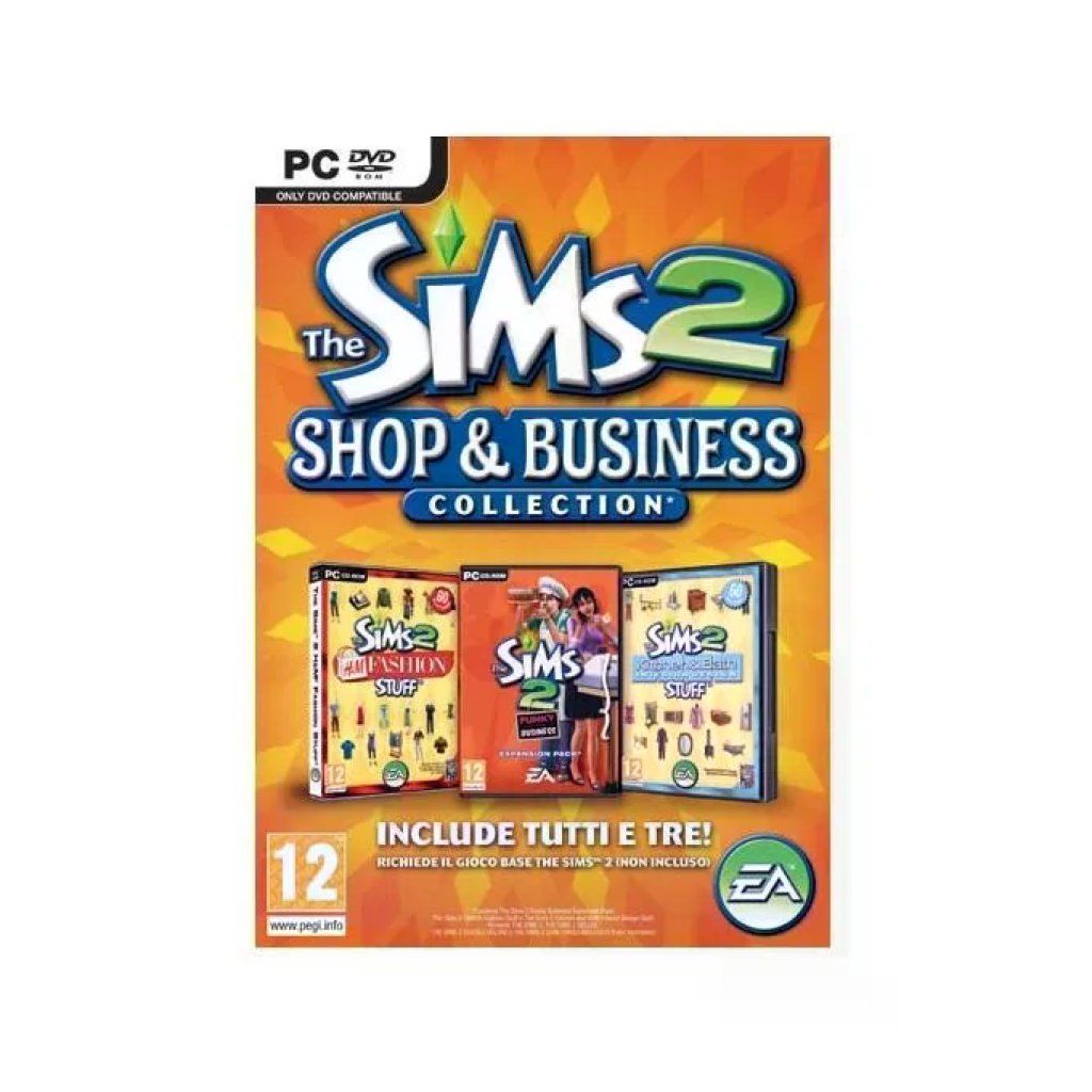 ELECTRONIC ARTS The Sims 2 Shop & Business Collection per PC – Italiano