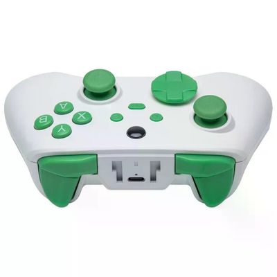 Qubick Gamepad Wireless Aero Bianco e Verde per Nintendo Switch e PC Qubick Gamepad Wireless Aero Bianco e Verde per Nintendo Switch e PC