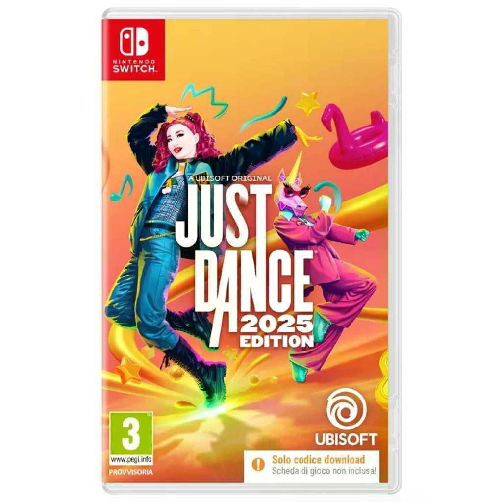 UBISOFT Just Dance 2025 Edition per Nintendo Switch – Codice digitale UBISOFT Just Dance 2025 Edition per Nintendo Switch – Codice digitale