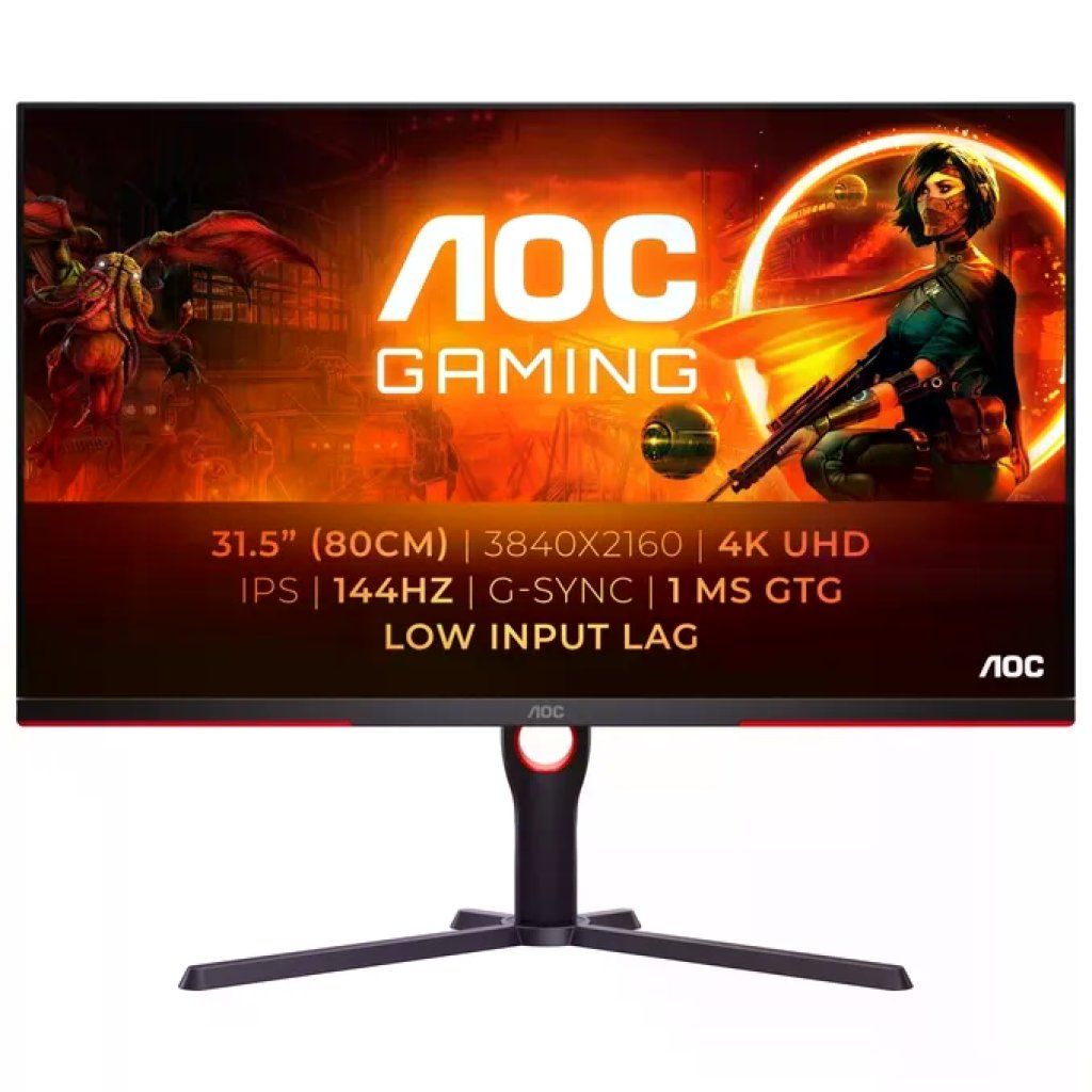 AOC U32G3X-BK Monitor Gaming 31,5 AOC U32G3X-BK Monitor Gaming 31,5" 4K UHD IPS 144 Hz