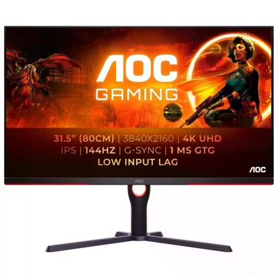 AOC U32G3X-BK Monitor Gaming 31,5 AOC U32G3X-BK Monitor Gaming 31,5" 4K UHD IPS 144 Hz
